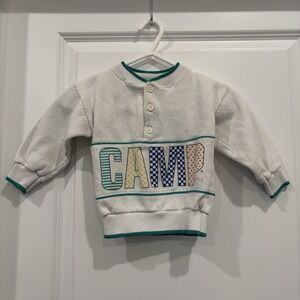 Camp Beverly Hills‎ Sweatshirt Childrens 3T Spell Out Vintage STAINED